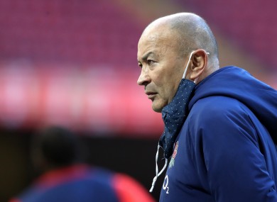 England head coach Eddie Jones (file pic).