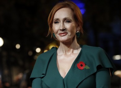 File image of author JK Rowling in 2018.