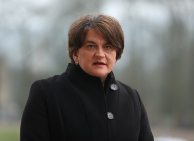 DUP leader Arlene Foster