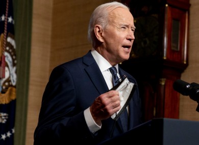 The Biden administration announced the sanctions today