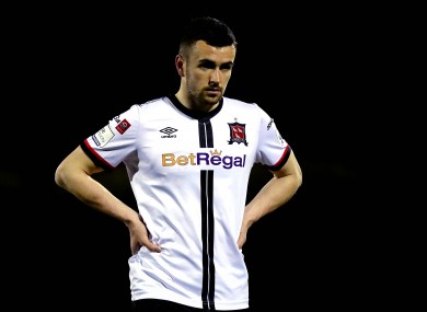 Michael Duffy was on target for Dundalk (file pic).