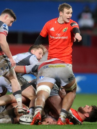 Nick McCarthy in action for Munster.