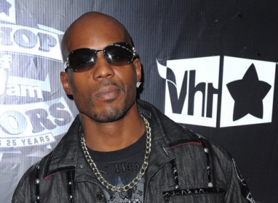 DMX pictured at the 2009 VH1 Hip Hop awards.