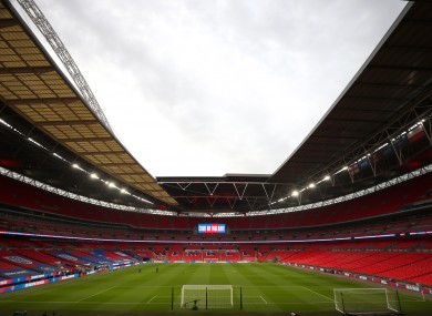 Wembley Stadium in London will be a key part of the trials.
