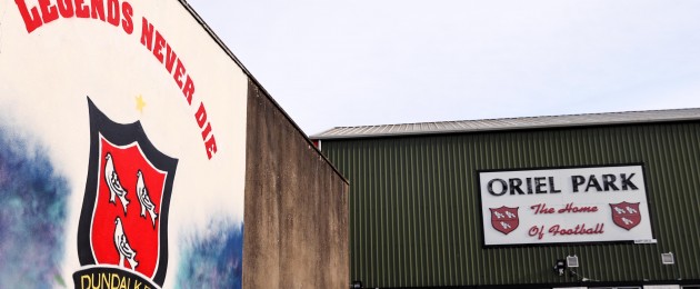 A view of Oriel Park.