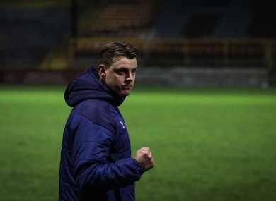 Shelbourne manager Ian Morris.