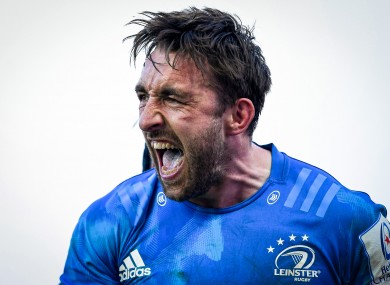 Leinster's Jack Conan will hope to celebrate today.