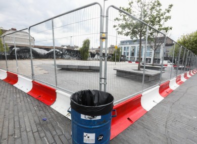 Dublin City Council shut Portobello Plaza in Dublin last weekend, due to large numbers of people engaging in