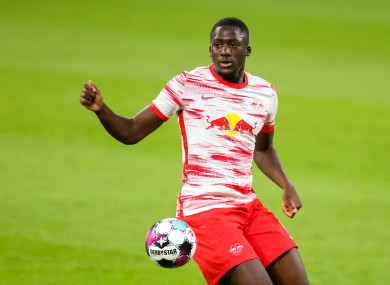 RB Leipzig player Ibrahima Konate.