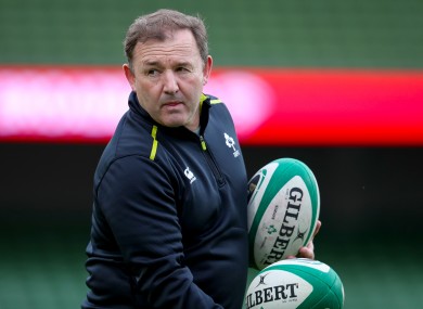 Ireland U20 head coach Richie Murphy.