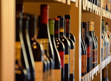 An average bottle of wine can’t be sold for less than €7.50 under minimum pricing rules.