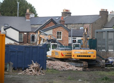 The property at 40 Herbert Park, which once belonged to The O’Rahilly, was bulldozed last year.