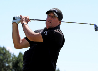 Phil Mickleson (file pic).