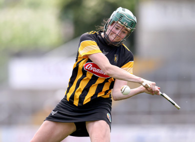 Kilkenny's Denise Gaule scores a goal.