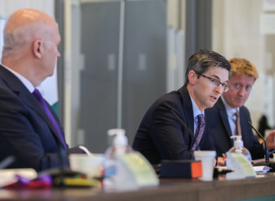 File image of Dr Ronan Glynn at a NPHET press briefing.