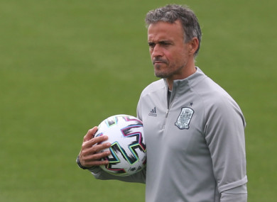 Luis Enrique (file pic).