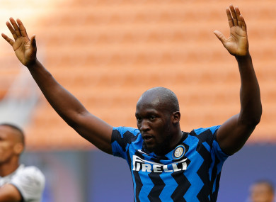 Romelu Lukaku was Inter's top scorer with 24 league goals.