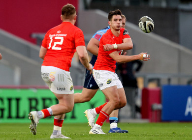 Joey Carbery is at 10 for Munster today.