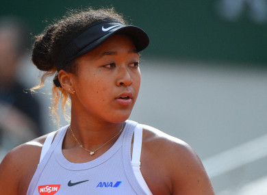 Naomi Osaka.