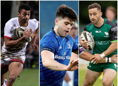 Robert Baloucoune, Harry Byrne, and Caolin Blade are all included.