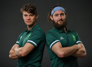 Fintan McCarthy (left) and Paul O'Donovan.
