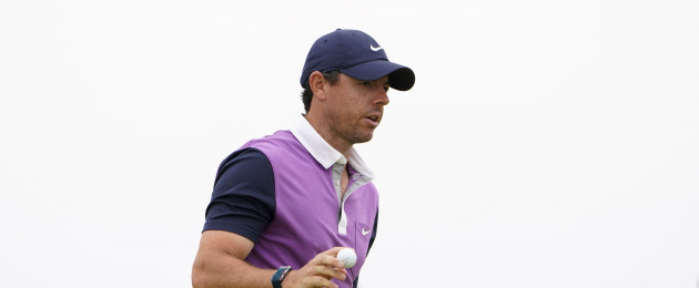 Rory McIlroy in action at Torrey Pines.