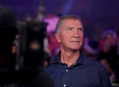ITV pundit Graeme Souness (file photo).