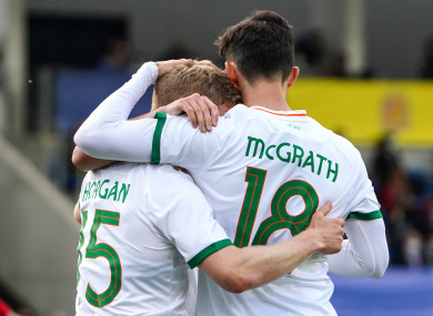 Irish international McGrath is in demand.