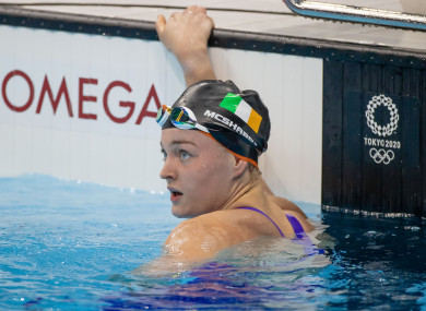 Ireland's Mona McSharry.
