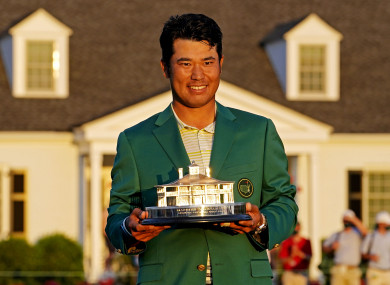 Matsuyama was victorious at Augusta in April.