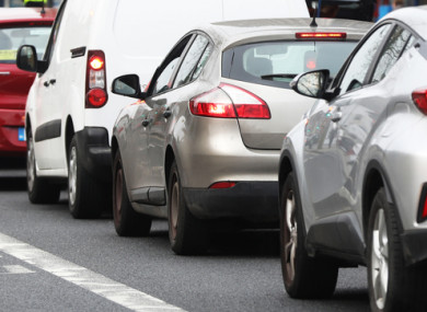 File image of Dublin traffic.