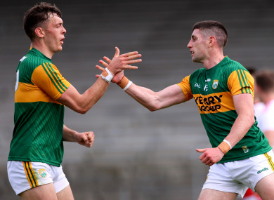 Kerry forwards David Clifford and Paul Geaney.