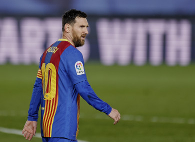 Lionel Messi.
