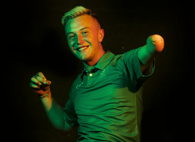 Irish high jumper Jordan Lee.