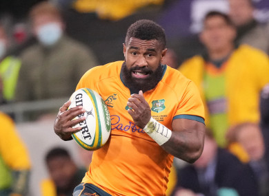Marika Koroibete has been dropped.