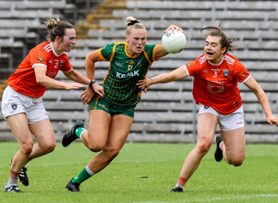 Meath star Vikki Wall facing Armagh.