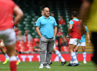 Argentina coach Mario Ledesma.
