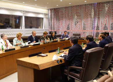 Taoiseach meets with Vietnam President Nguyen Xuan Phuc.