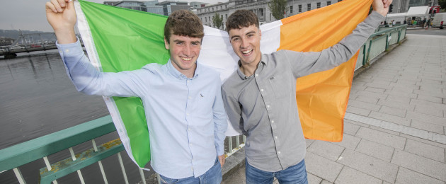 Cormac Harris and Alan O’Sullivan presented their project at the virtual event hosted from Salamanca, Spain.