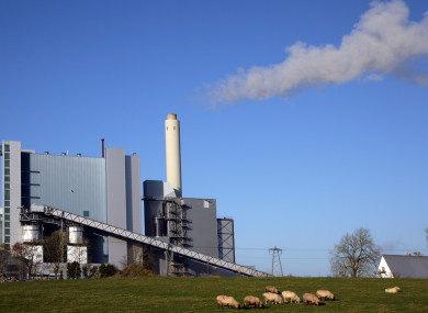 Lough Ree Power Station in Roscommon