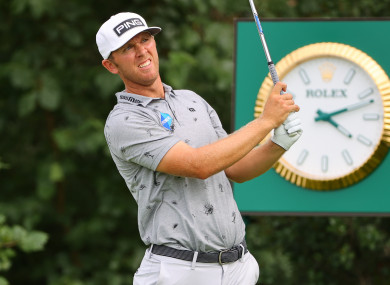 Power: birdie-birdie-eagle run saved his round (file photo).