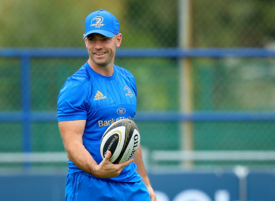Hugh Hogan joined Scarlets from Leinster during the summer.