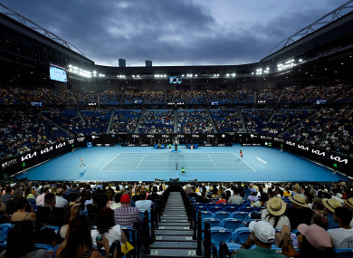 Melbourne Park.