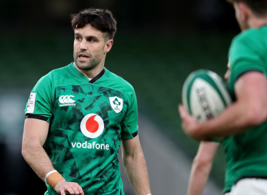 Conor Murray will win his 91st Ireland cap tomorrow.