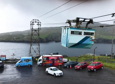 The famous Dursey Island Cable Car in West Cork