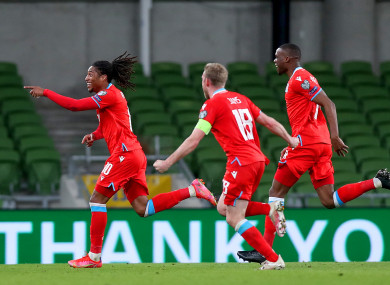 Gerson Rodrigues, whose late goal inflicted a damaging defeat on Ireland at the Aviva Stadium, scored twice tonight.