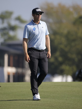 Power: three birdies and 15 pars on Friday (file photo).