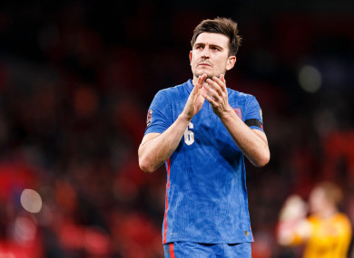 Harry Maguire (file pic).
