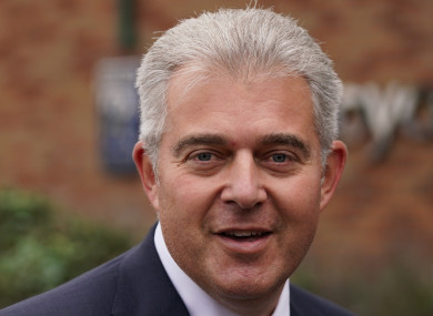 Northern Ireland Secretary Brandon Lewis.