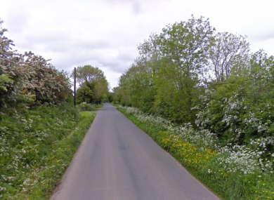 Bush Road in the Gibbstown area of Co Meath